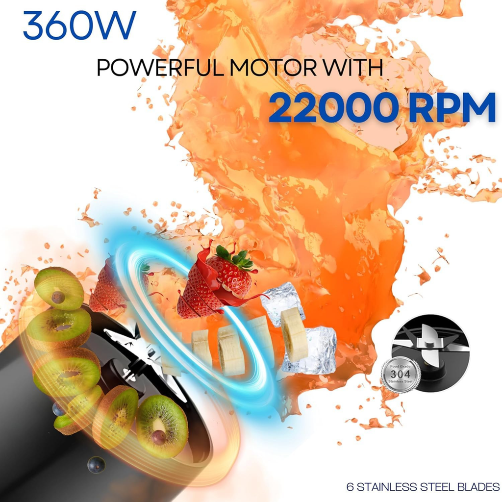 SUPERSTUD Portable Juicer Blender