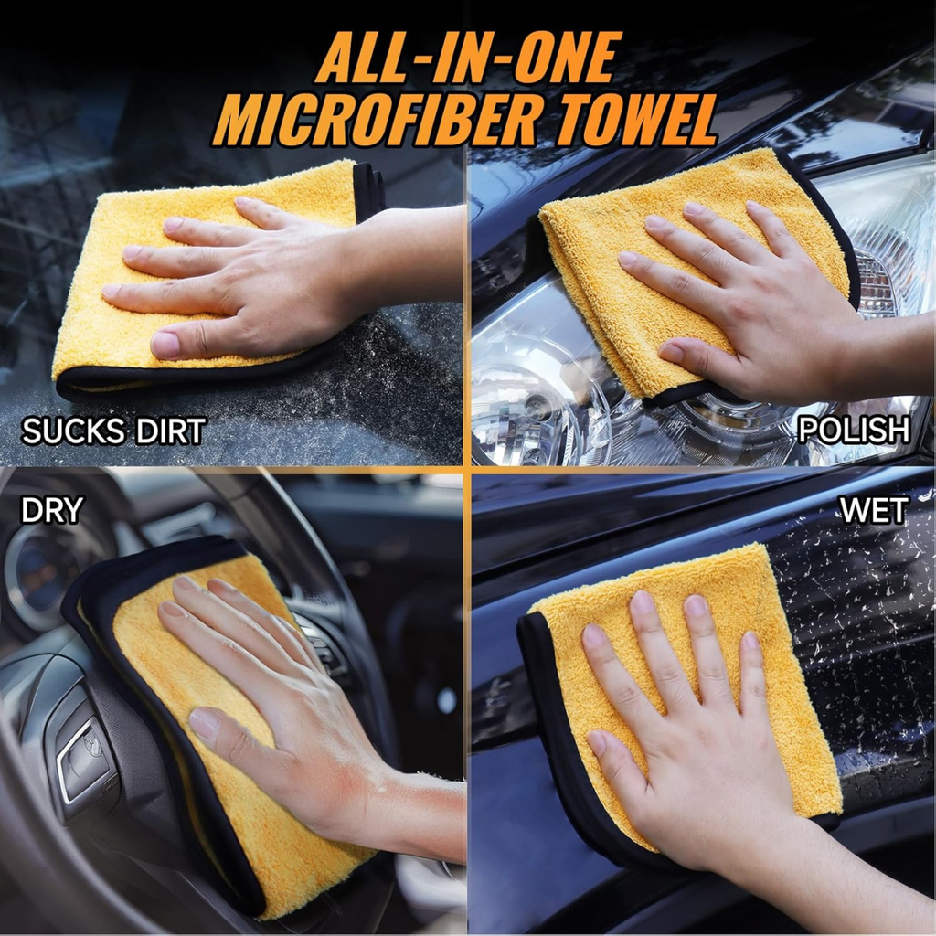 SUPERSTUD 6-in-1 Car Cleaning Kit