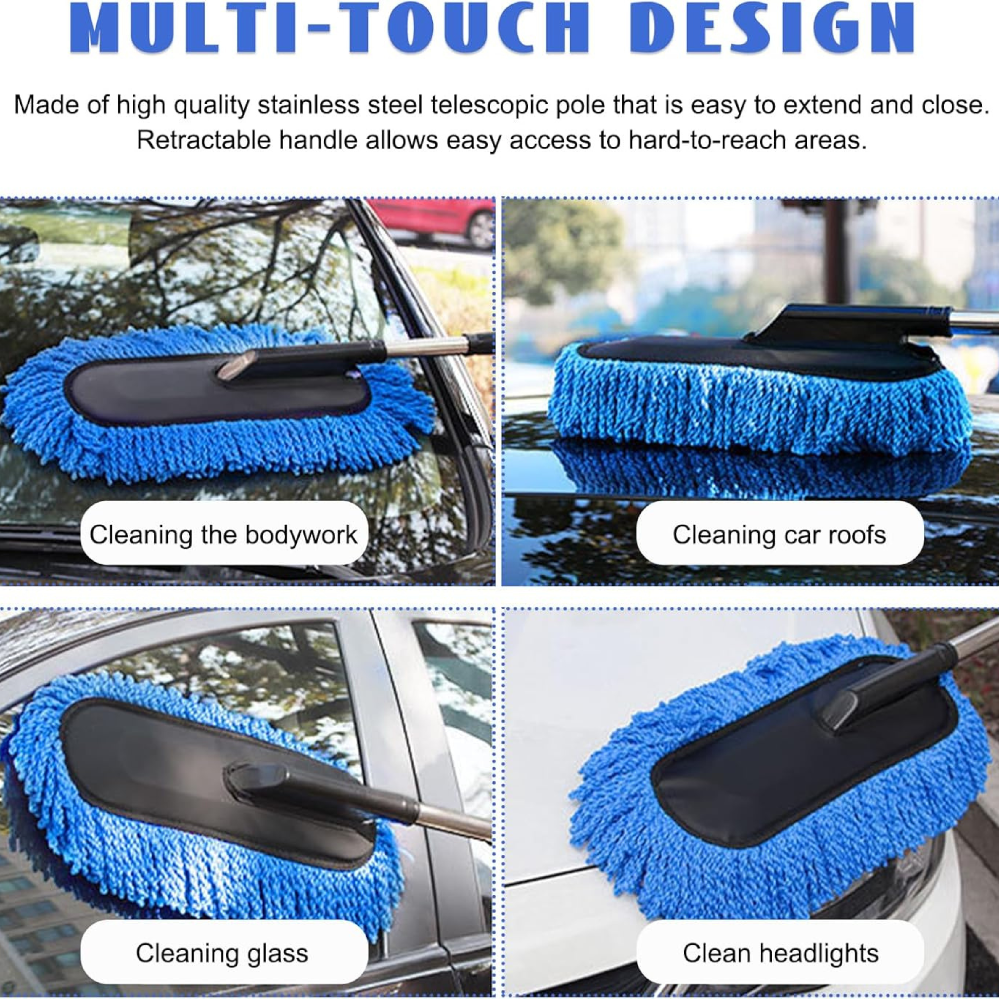 SUPERSTUD 6-in-1 Car Cleaning Kit